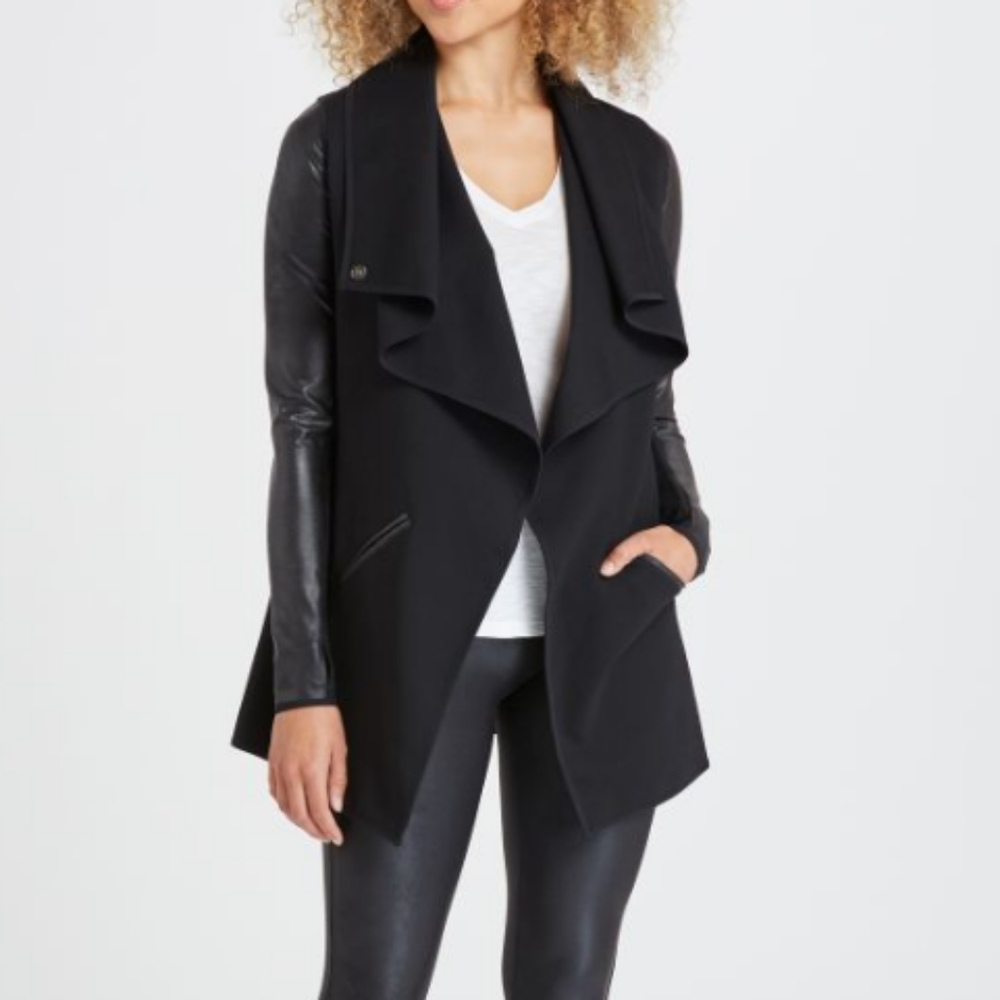 Spanx drape front jacket NWT